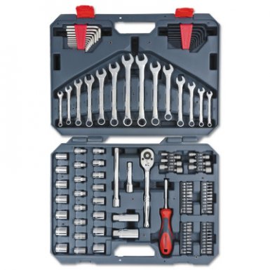 Crescent 128 Pc Mechanic's Tool Sets - Apex 181-CTK128MP2N - Apex Hand ...