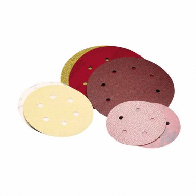 Carborundum 5539520312 Premier Red Aluminum Oxide Dri-Lube Paper Discs