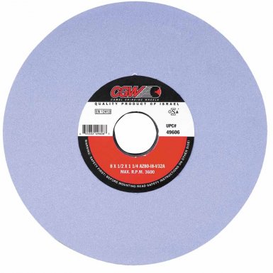 CGW Abrasives 34333 AZ Cool Blue Surface Grinding Wheels