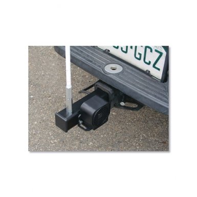 Checkers FS7015PC-BU Warning Whip 2 in Hitch Mounts