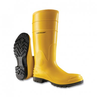 Dunlop hot sale yellow boots