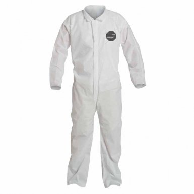 DuPont PB120SWH5X002500 Proshield 10 Coveralls White with Open Wrists and Ankles