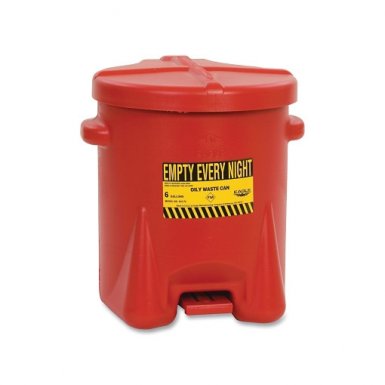 Eagle Mfg 933FL Poly Waste Cans