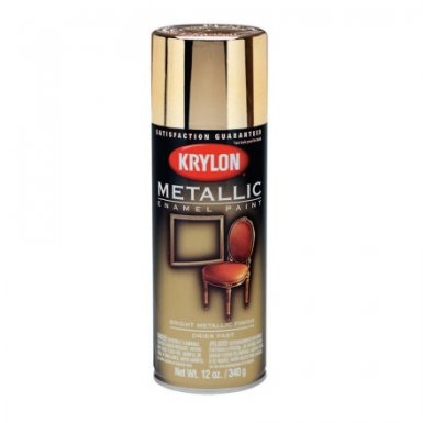 Krylon Gold Leaf Latex Metallic Paint (1-quart) in the Craft Paint