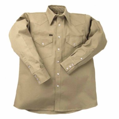 Lapco LS-15-1/2-M 950 Heavy-Weight Khaki Shirts