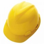 MSA 10150200 V-Gard GREEN Protective Helmets