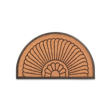 Notrax C04S2439CR Coir Crescent Rubber Molded Door Mats