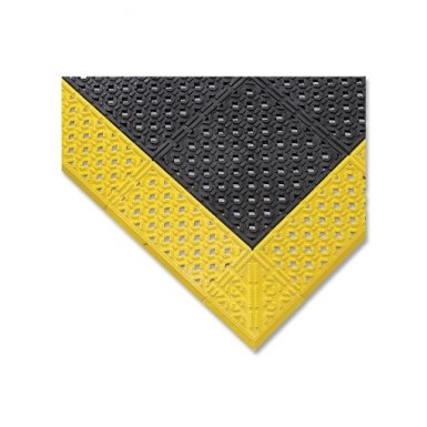 Notrax 520S3036BY Cushion-Lok Assembled Raised Interlocking Drainage Mats