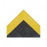 Notrax 520M0612YL Cushion-Lok Corners and Ramps for Interlocking Tiles