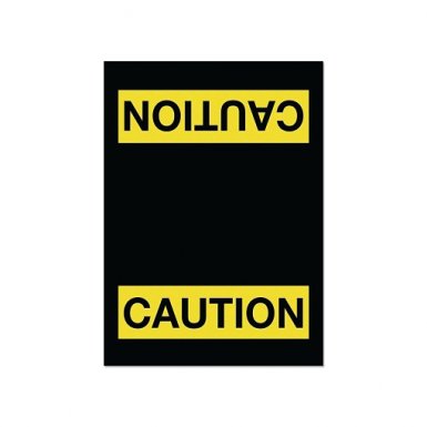 Notrax 194SCA35BL Safety Message Floor Mats