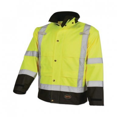 Pioneer V1200261U2XL 5400AU/5401AU HV Ripstop Waterproof Safety Jackets