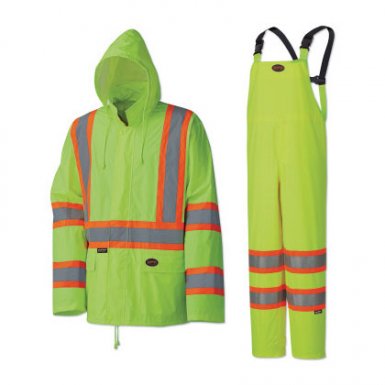 Pioneer V1080160U2XL 5598U/5599U 2-Piece Hi-Vis Lightweight Waterproof Suits