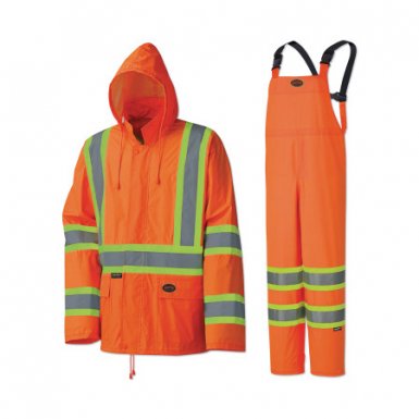 Pioneer V1080150US 5598U/5599U 2-Piece Hi-Vis Lightweight Waterproof Suits