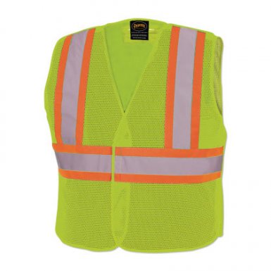 Pioneer V1030560USM 597U/598U Hi-Vis Tear Away Mesh Safety Vests