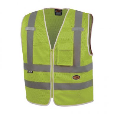 Pioneer V1025260U4XL 6853U/6854U Mesh Multi-Pocket Safety Vests