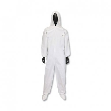 Protective Industrial Products,Inc. 3609/L West Chester Posi-Wear BA Microporous Disposable Coveralls with Hood and Boot