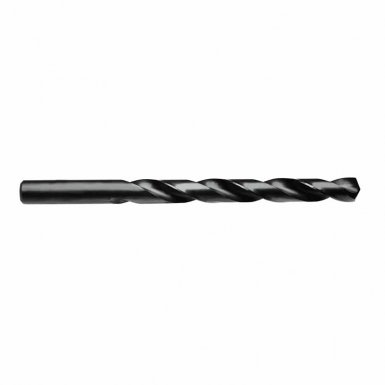 Rubbermaid Commercial 63514 Irwin Heavy Duty Black Oxide Coated High Speed Steel Jobber Length Drill Bits