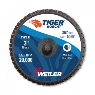 Weiler 50951 Bobcat Angled Style Flap Discs