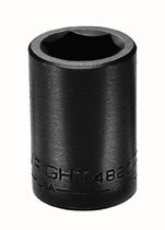 Wright Tool 4868 1/2" Dr. Standard Impact Sockets