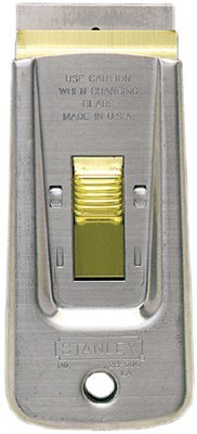 Stanley 680-28-500 Razor Blade Scraper With 5 Single-Edge Blades